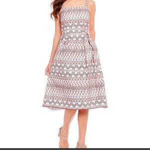 Antonio Melani Tammy Square Neck A-Line, Midi Dress